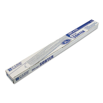 C-Line® Heavy-duty Indexed Sorter, 31 Dividers, Alpha-numeric-months-dates-days, Letter-size, Blue Frame freeshipping - TVN Wholesale